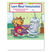Learn About Immunization coloring and activity book for kids