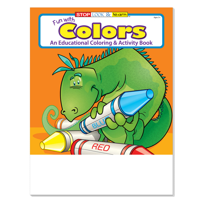 Fun with Colors coloring and activity book for kids