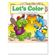 Let’s Color coloring and activity book for kids