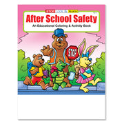 After School Safety coloring book for kids sold in bulk