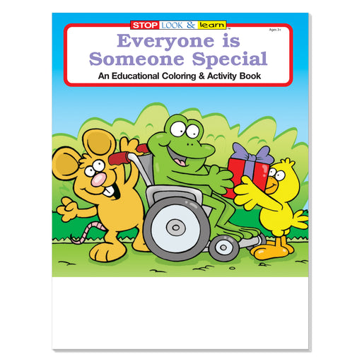 Everyone Is Someone Special coloring and activity book for kids