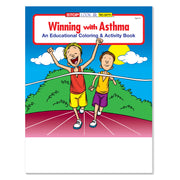 Winning With Asthma coloring and activity book for kids