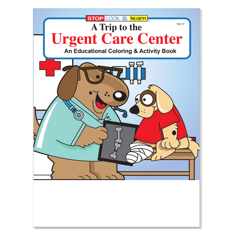 Urgent care coloring and activity book for kids