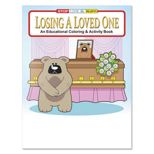 Losing a loved one coloring book for kids