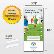 Childhood Obesity Guide - Slide Charts - Add Your Logo + Text