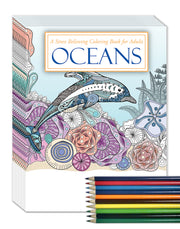 ZoCo - Adult Stress Relieving Coloring Books: OCEANS