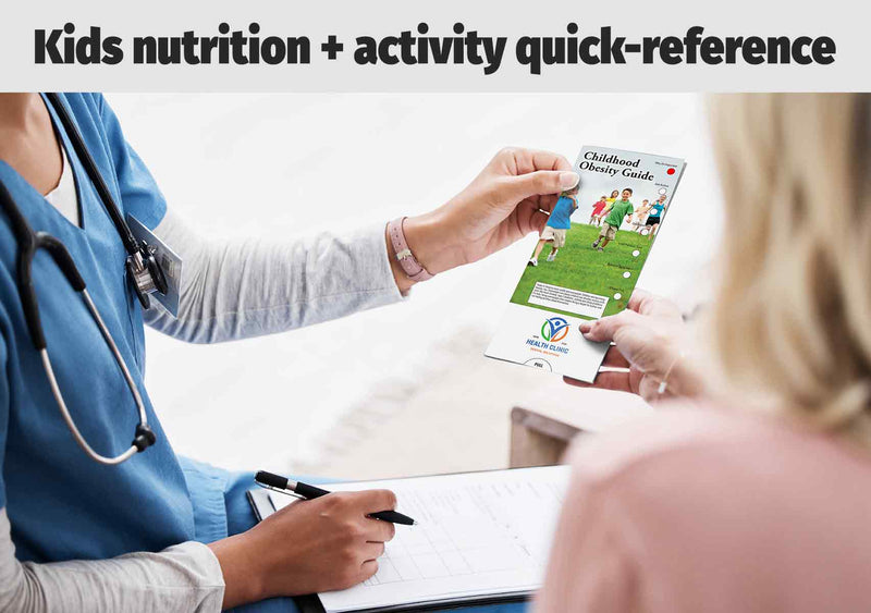 Childhood Obesity Guide - Slide Charts - Add Your Logo + Text
