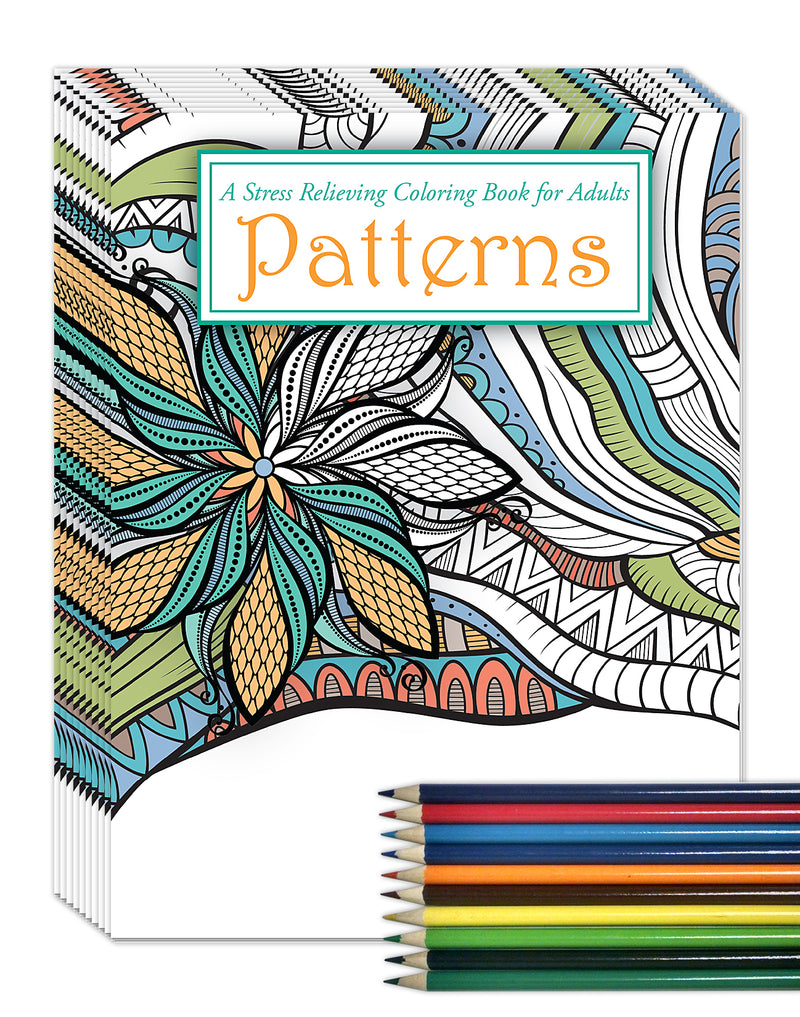 ZoCo - Adult Stress Relieving Coloring Books: PATTERNS
