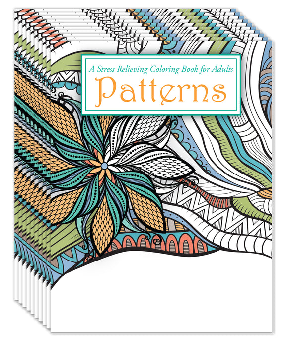 PATTERNS: Stress Relieving Adult Coloring Books - ZoCo Products