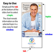 Prostate Cancer Custom Slide Charts - 3.75 x 8.5 - Min Qty 250