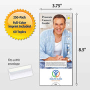 Prostate Cancer Custom Slide Charts - 3.75 x 8.5 - Min Qty 250