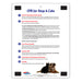 Pet Emergency & CPR - Quick Reference Card with Magnets