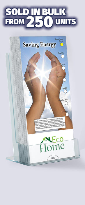 ZoCo - Saving Energy Slide Charts (Qty 250) - Customize with Your Imprint