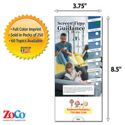 Screen Time Guidance Slide Charts (Qty 250) - Free Customization