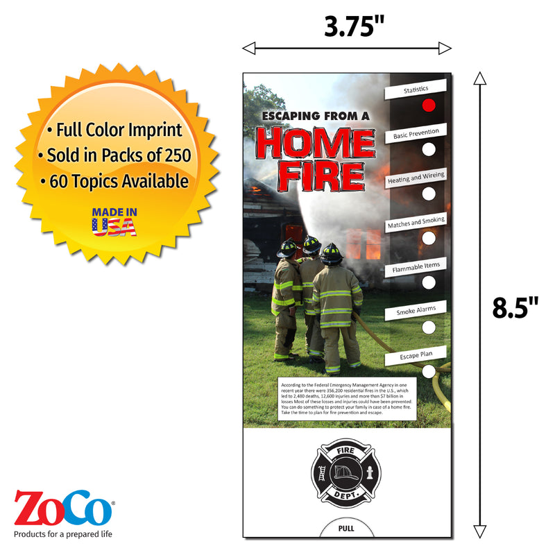 Escaping From A Home Fire Slide Charts