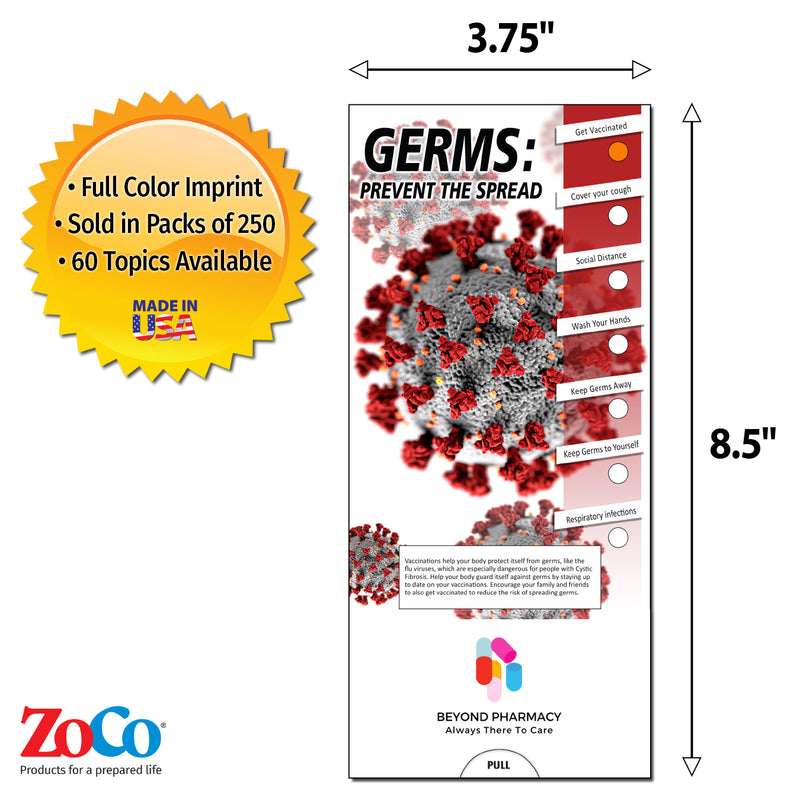 Germs: Prevent the Spread Slide Charts