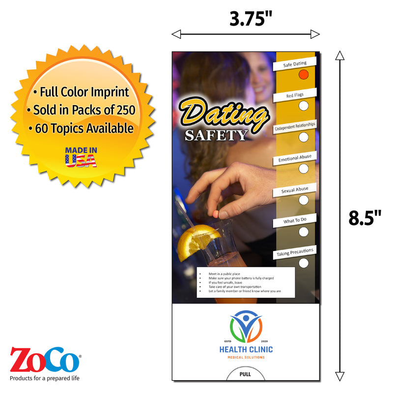 Dating Safety Slide Charts