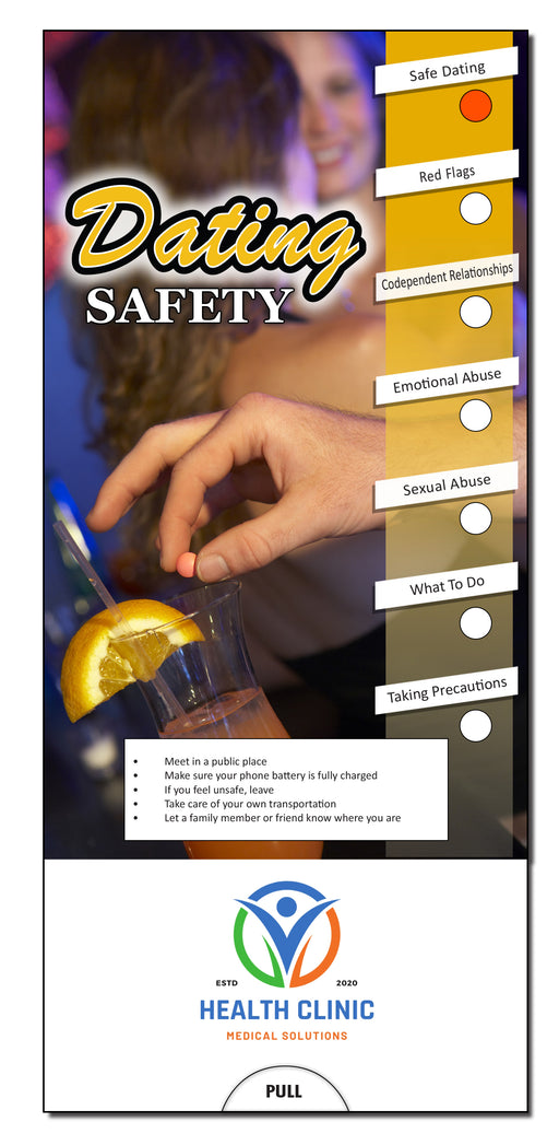 Dating Safety Slide Charts by ZoCo Products