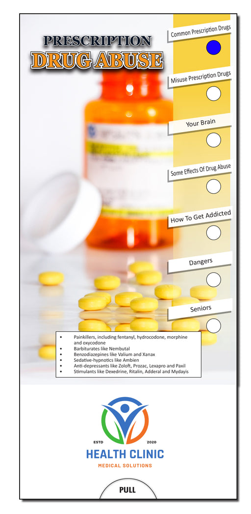 Prescription Drug Abuse Slide Charts