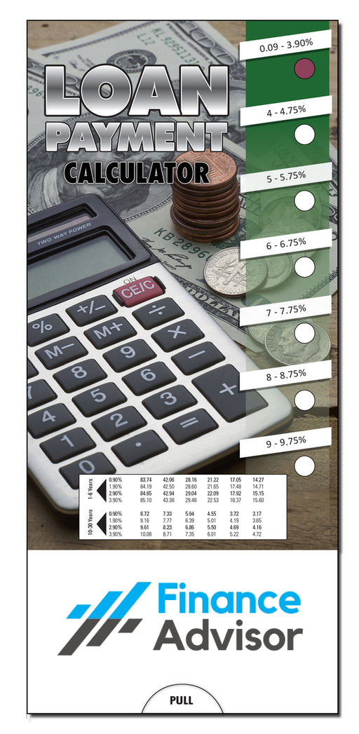 Loan Payment Calculator Slide Charts