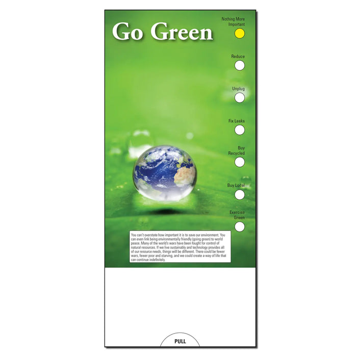 Go Green Slide Charts