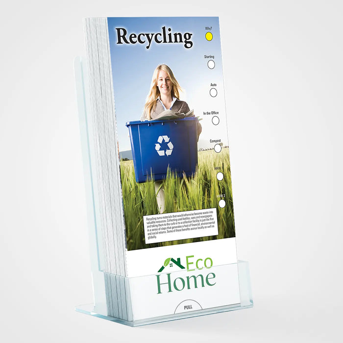 Recycling Slide Charts (Qty 250) - Customize with Your Imprint