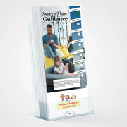 Screen Time Guidance Slide Charts (Qty 250) - Free Customization