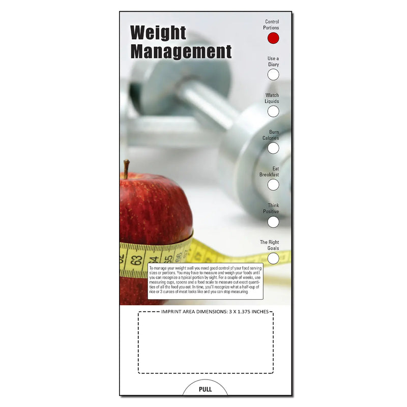 Weight Management Slide Charts