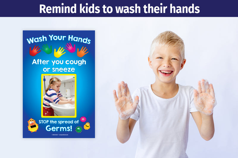Hand Washing Posters for Kids