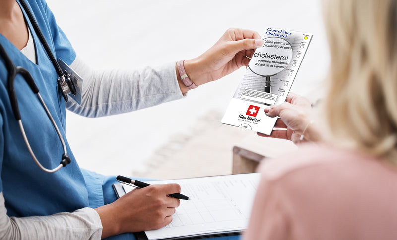 Control Your Cholesterol Slide Charts (Qty 250) 