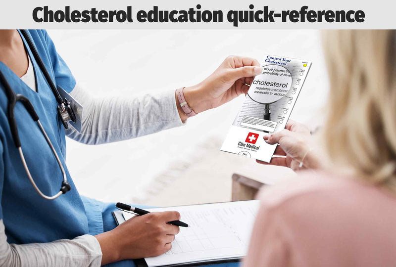 Control Your Cholesterol - Slide Charts - Add Your Logo + Text