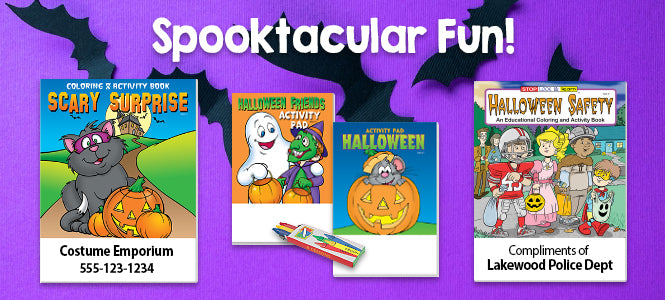 Shop Halloween Coloring Books in Bulk by ZoCo Products