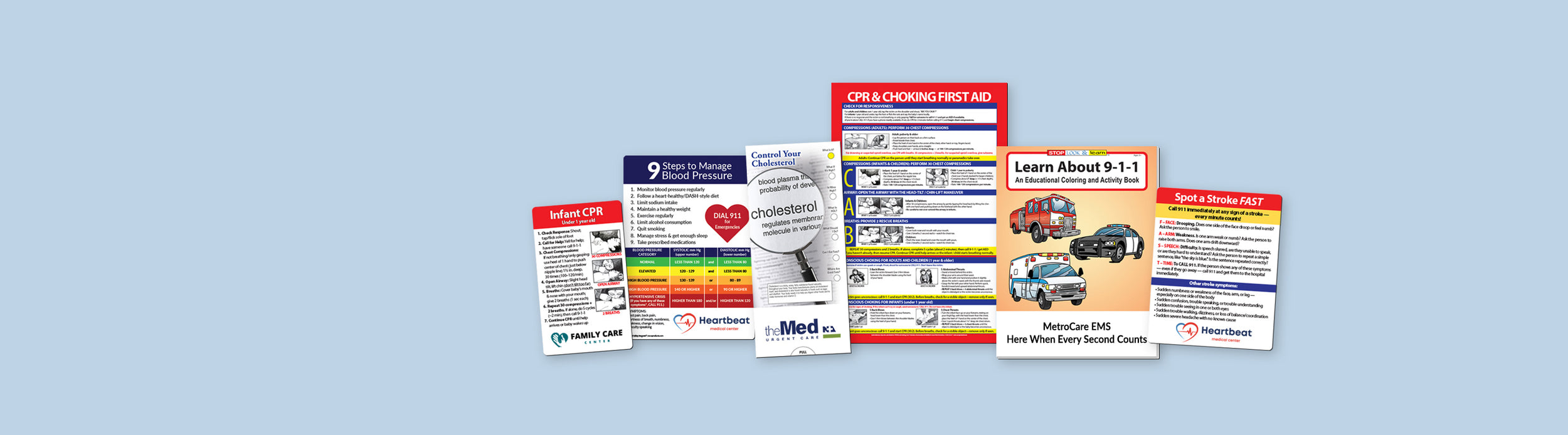 Assortment of ZoCo health, safety and educational products for schools, healthcare organizations and businesses