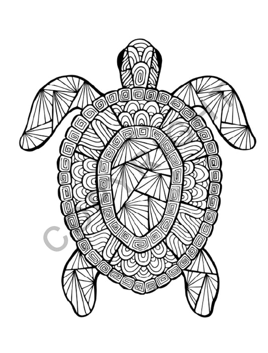 Adult Coloring Books 10 Pack | OCEANS: Stress Relieving Coloring Books