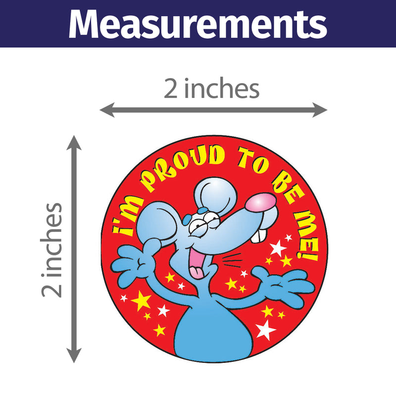 Sticker Roll - Buckle Up! - 400 Stickers, 2" Round