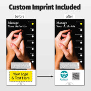 Manage Your Arthritis Custom Slide Charts - 3.75 x 8.5 - Min Qty 250