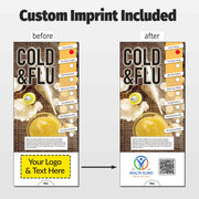 Cold and Flu - Slide Charts - Add Your Logo + Text