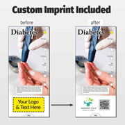 Diabetes Custom Slide Charts - Add Your Imprint on 250