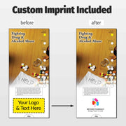 Fighting Drug and Alcohol Abuse Custom Slide Charts