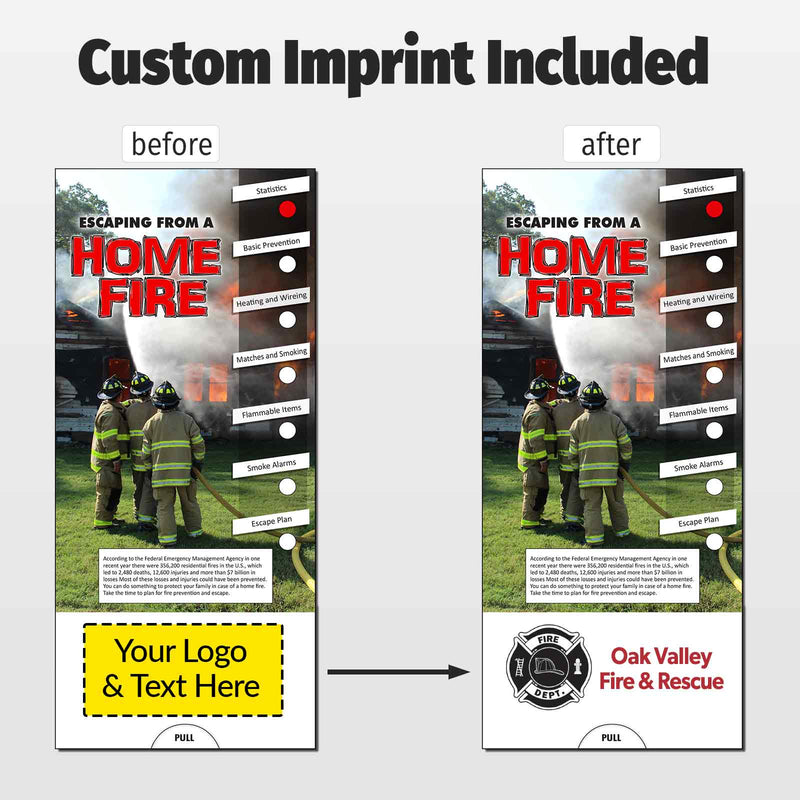 Escaping from a Home FIre Custom Slide Charts 