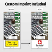 Loan Payment Calculator Custom Slide Charts - 3.75 x 8.5 - Min Qty 250