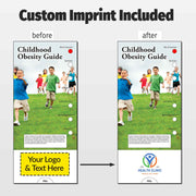 Childhood Obesity Guide - Slide Charts - Add Your Logo + Text