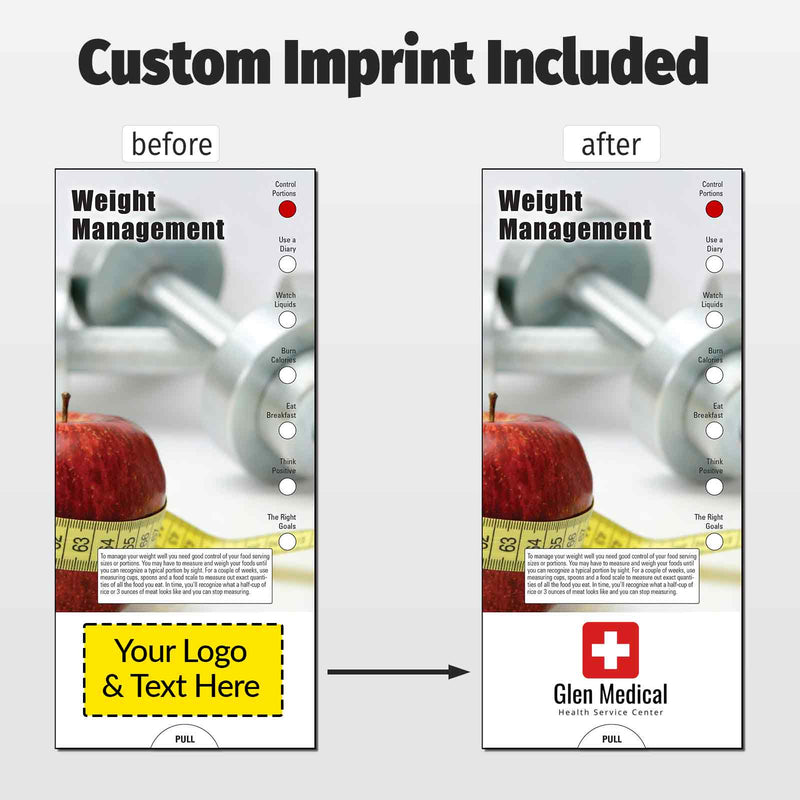 Weight Management Custom Slide Charts