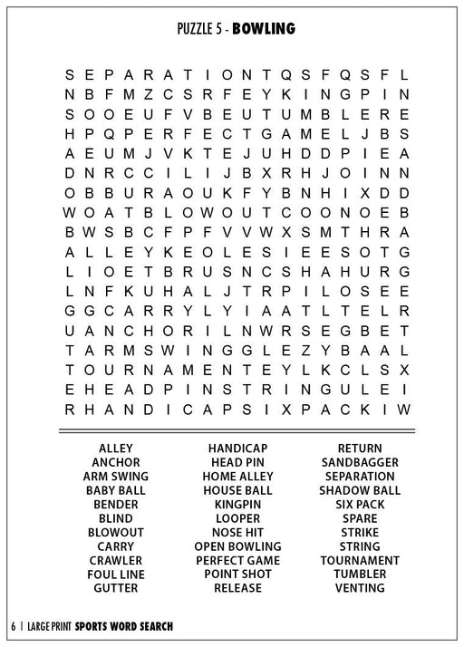 Large print word search books are perfect for senior centers, assisted living facilities, nursing homes, schools, and libraries