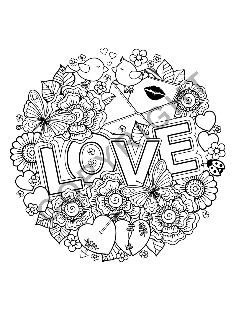 Adult Coloring Books 10 Pack | ZENDOODLE: Stress Relieving Coloring Books