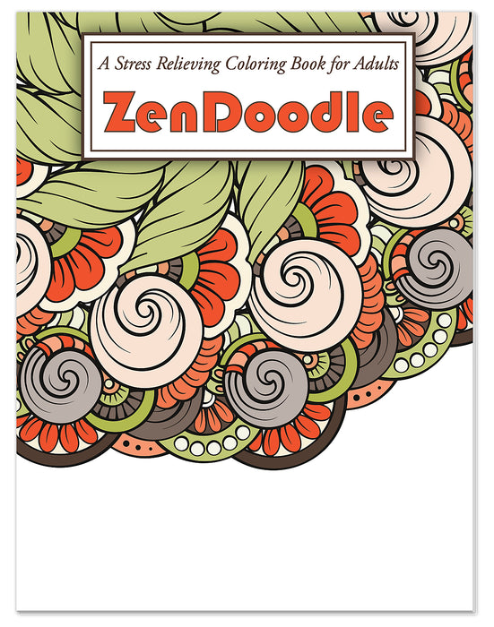 ZoCo - Adult Sress Relieving Custom Coloring Books - ZENDOODLE