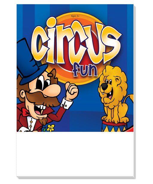 Circus Fun Kid's Mini Activity Pads (50 Pack)