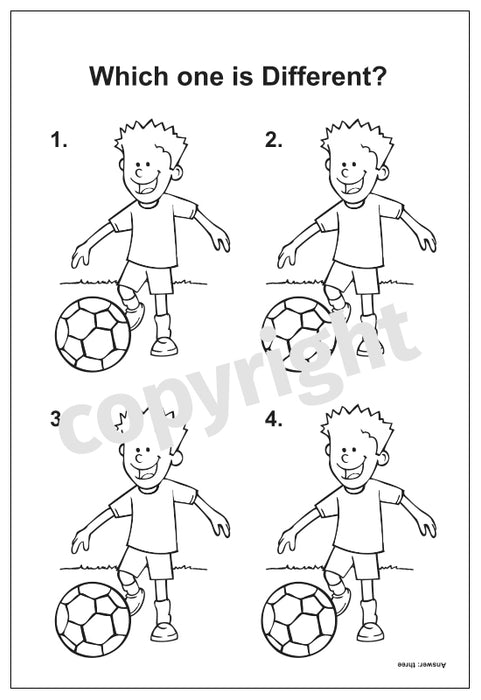 Sports Fun - Kid's Mini Activity Pads (50 Pack)