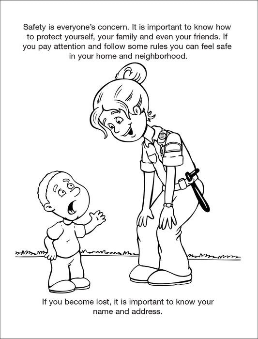 After School Safety - Bulk Coloring Books (250+) - Add Your