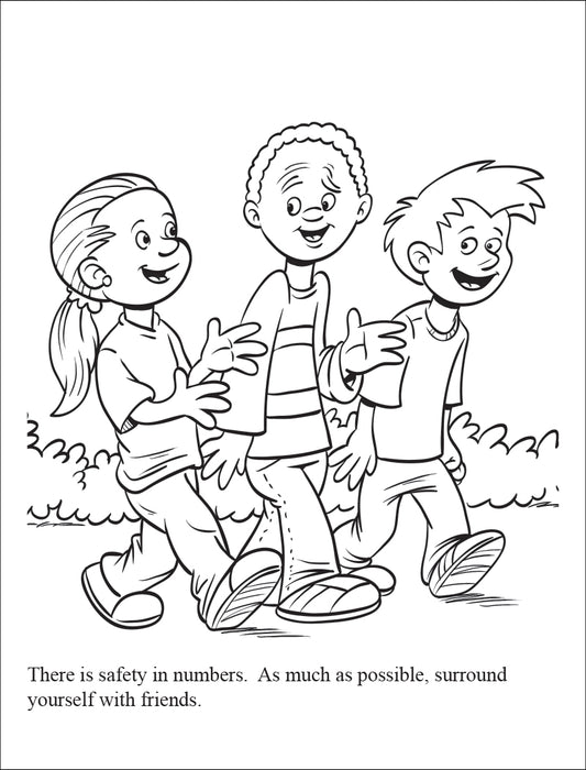 How to Handle Bullying Kid's Educational Coloring & Activity Books